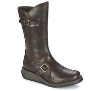 Fly London Mes 2 Bottes à boucle Femme, Marron Dkbrown 004, 39 EU