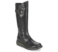 Bottes plates femmes Fly London MOL 2 Noir 38