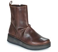 Fly London Reno Rug Bottes Marron Foncé Pour Femmes - 37