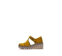 Fly London BURI481FLY, Sandal Femme - Chaussures, YELLOW, 37