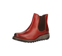 FLY LONDON Chelsea Boots brun foncé / rouge carmin, Taille 37