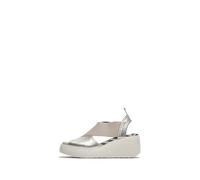Fly London DAIF216FLY, Sandal Femme - Chaussures, SILVER, 41
