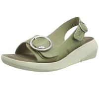 Fly London Femme Berk754fly Sandale, Gris Smog, 36 EU