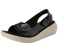 Fly London Femme Berk754fly Sandale, Noir, 42 EU