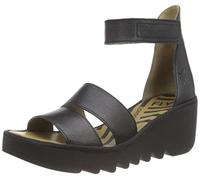 Fly London Femme Bono290fly Sandale, Noir, 35 EU