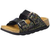 Fly London Femme Caja721fly Sandale, Noir pétrole, 38 EU