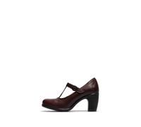 Fly London Femme KIAI175FLY Uniform Dress Shoe, Merlot, 39 EU