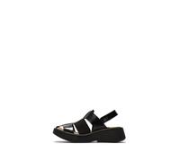 Fly London Femme MING201FLY Sandal, Black, 36 EU
