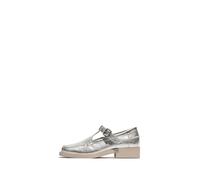 Fly London Femme ROZI209FLY Loafers, Silver, 38 EU