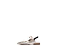 Fly London Femme SAUB268FLY Ballet, Silver/Black, 37 EU