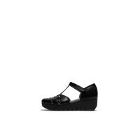 Fly London Femme VELT224FLY Wedges, Black, 39 EU