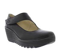 Fly London Femme Yasi682fly Pumps-shoes, Noir Black, 38 EU