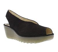Fly London Femme Yazu736fly Escarpins Bride Arriere, Noir (Black (Crystal Sole) 027), 40 EU