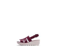 Fly London Femme YOLF400FLY Sandal, Berry, 37 EU