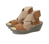 Fly London Femme Yuba385fly Sandale, Sable, 41 EU