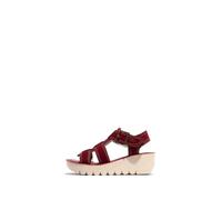 Fly London Femme YUDD236FLY Sandal, Berry, 37 EU
