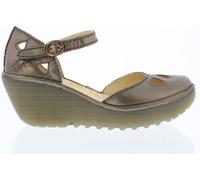 Fly London Fly London Metallic Yuna Wedge Shoes Metallic eu38