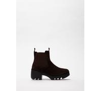 Fly London Fly London Oil Suede Chelsea Brown Boots