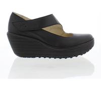 Fly London Fly London Yas Wedge Black Shoes Black eu355
