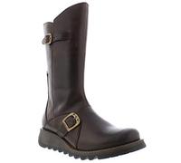 Fly London Mes 2 Bottes à boucle Femme, Marron Dkbrown 004, 39 EU