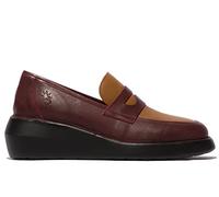 Fly London Mocassins Blar513fly pour Femme, Bordeaux Cuoio, 41 EU