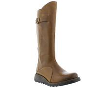 Fly London Mol 2 Bottes zippées Femme, Marron Camel, 41 EU