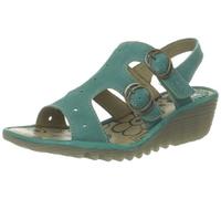 Fly London Ogla, Chaussures basses femme - Bleu (009 Peacock), 40 EU