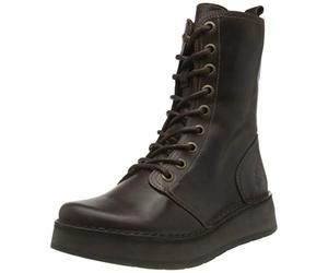 FLY LONDON RAMI043FLY, Botte mi-mollet Femme,Marron ( DK. BROWN ) ,38 EU