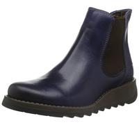 Fly London Salv, Bottes Chelsea femme, Bleu (Blue), 41 EU