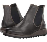 Fly London Salv, Bottes Chelsea Femme - Gris (Diesel), 38 EU