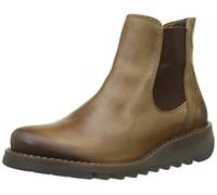 Fly London Salv, Bottes Chelsea femme, Marron (Camel), 38 EU