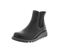 Fly London - Bottes En Cuir Couleur Noir Pour Femmes - 41