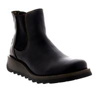 Fly London - Bottes En Cuir Couleur Noir Pour Femmes - 41