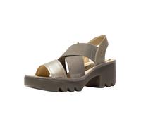 FLY LONDON Sandales beige / argent, Taille 41
