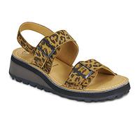 Fly London Femme HEIF558FLY Sandal, Tan, 40 EU
