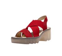FLY LONDON Sandales rouge, Taille 39