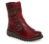 Fly London Scop110fly, Bottes Motardes Femme, Rouge (Red 004), 37 EU