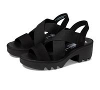 Fly London Femme TAJI502FLY Sandal, Black, 42 EU