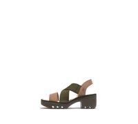 Fly London TAJI502FLY, Sandal Femme - Chaussures, TAUPE/KHAKI, 40