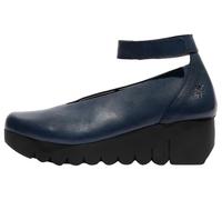 Fly London Women VILY161FLY Uniform Dress Shoe, Bleu Marine, 39