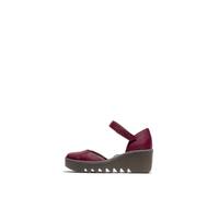 Fly London Women's BISO305FLY Sandal, Berry, 42