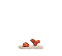 Fly London Women's BUNK604FLY Sandal, Scarlet, 40