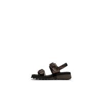 Fly London Women's HEIF558FLY Sandal, Graphite, 38