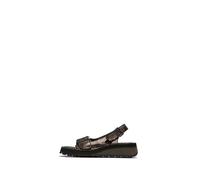 Fly London Women's HUIX560FLY Sandal, Graphite, 38