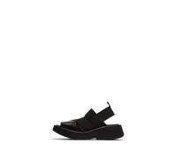 Fly London Women's MALN202FLY Sandal, Black, 41