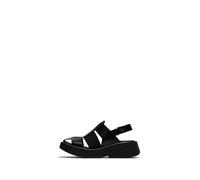 Fly London Women's MING201FLY Sandal, Black, 38
