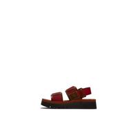 Fly London Women's SORU277FLY Sandal, Camel/dark red/brick, 38