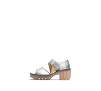 Fly London Women's TAAR558FLY Sandal, Silver, 37