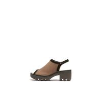 Fly London Women's TEIF577FLY Sandal, Taupe/khaki, 42