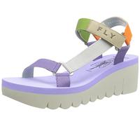 Fly London Women's Yefa726fly Sandal, Multicolor Viola, 37 EU